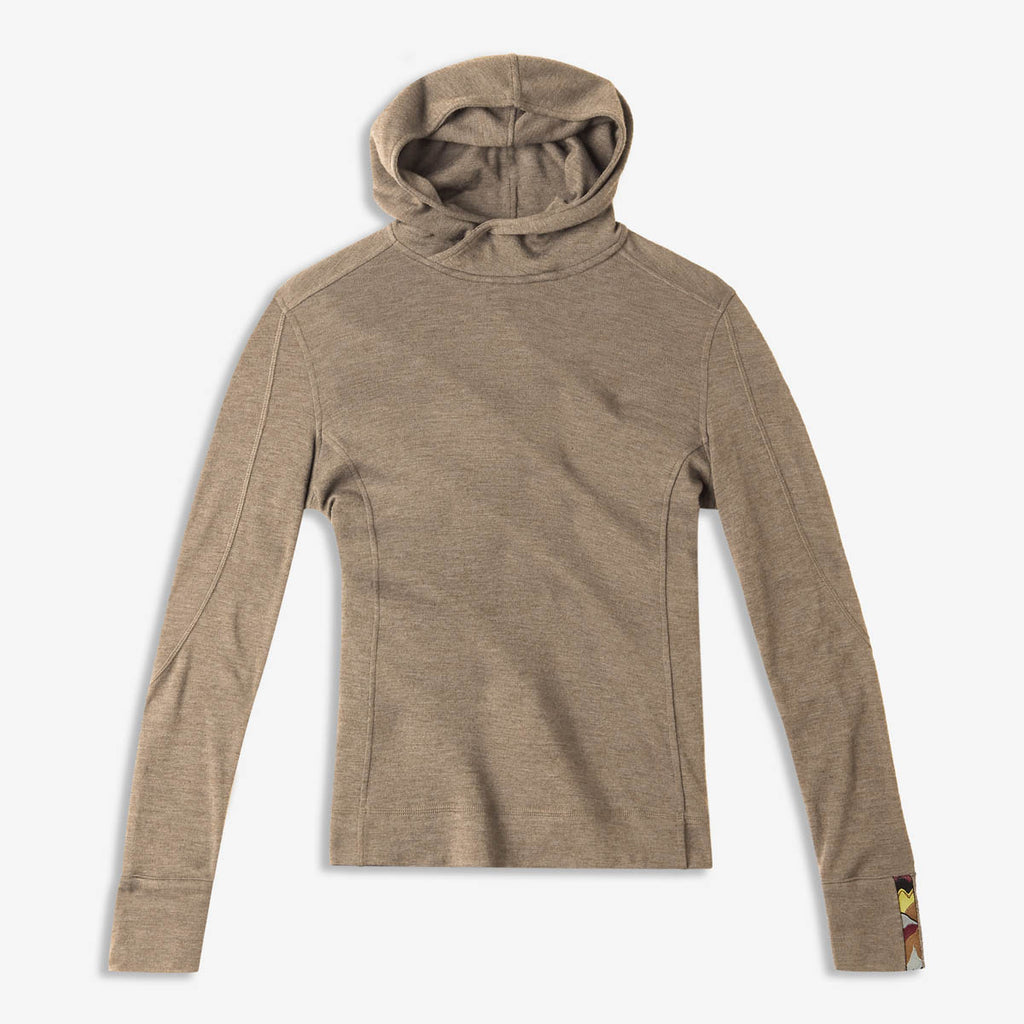 Women's Liberty Crossover Hoodie - Stone