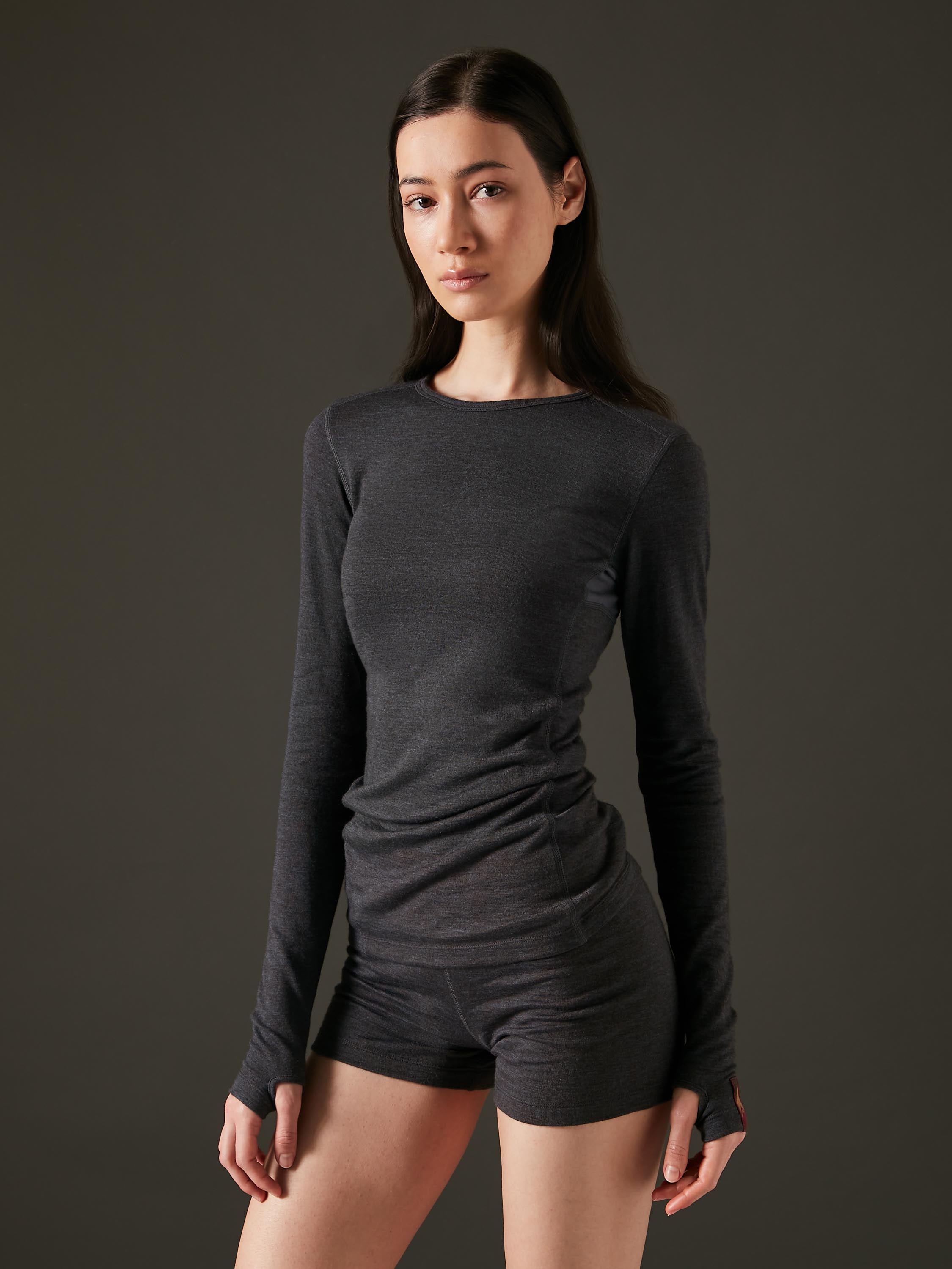 Women's Freedom Yak Wool Base Layer LS Crew - with merino – kora