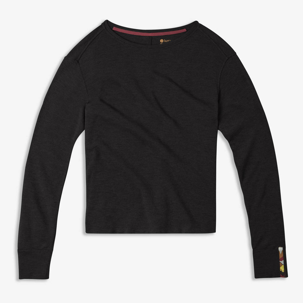 Women's Liberty Casual Crew - Black