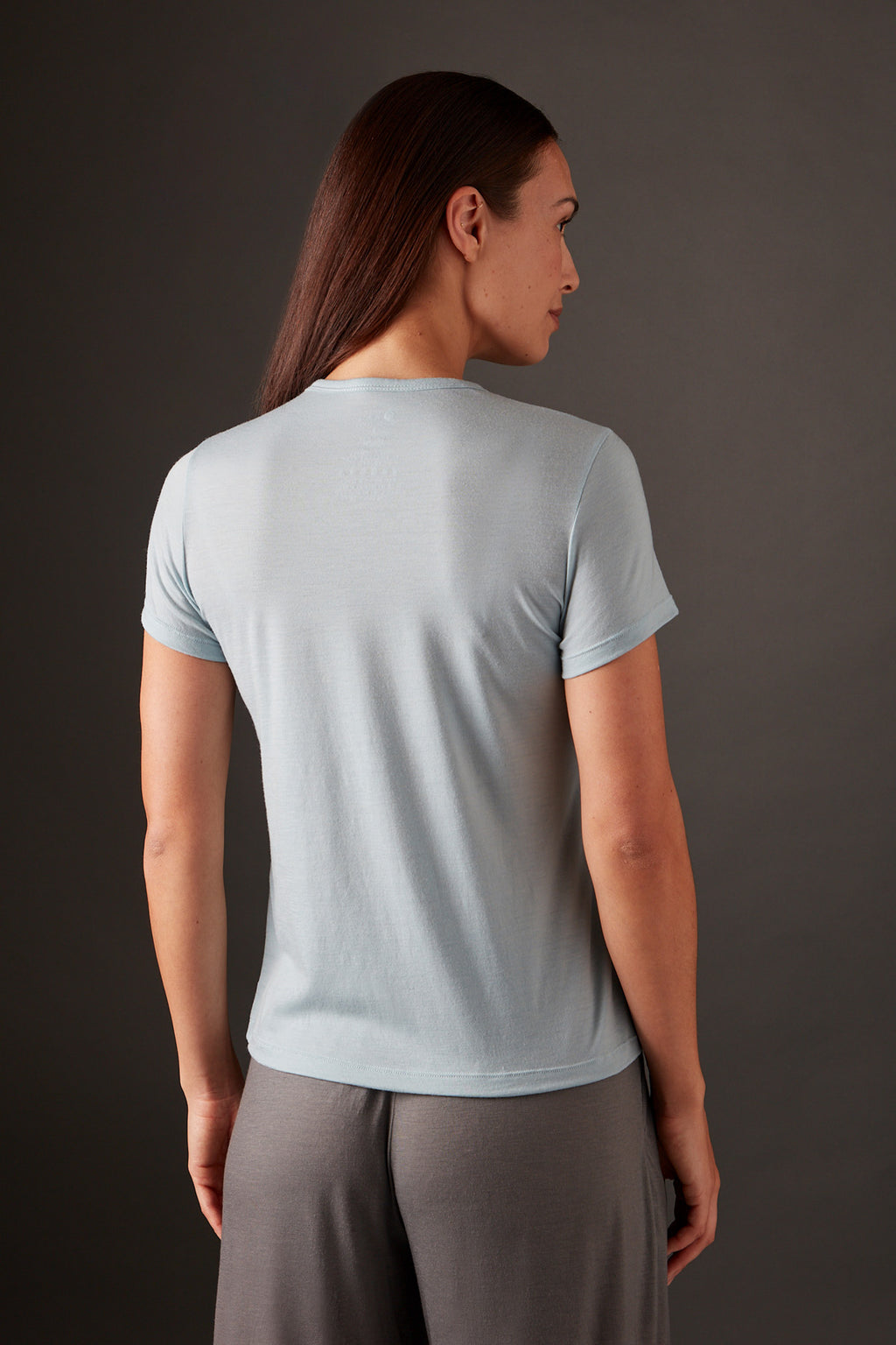 Women’s Halo Short Sleeve Crew - Glacier Blue