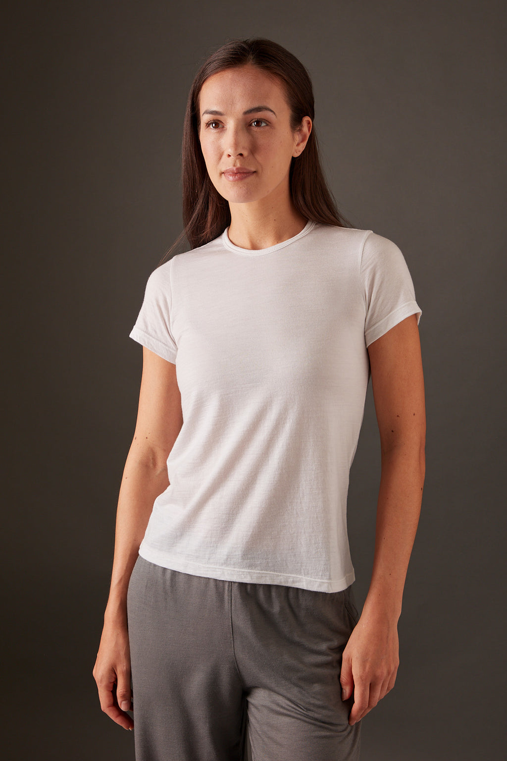 Women’s Halo Short Sleeve Crew - Summit White