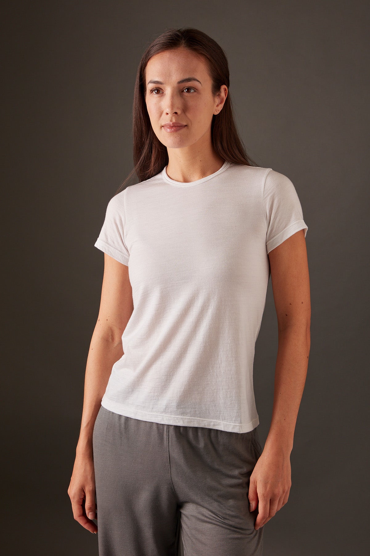 Women’s Halo Short Sleeve Crew - Summit White