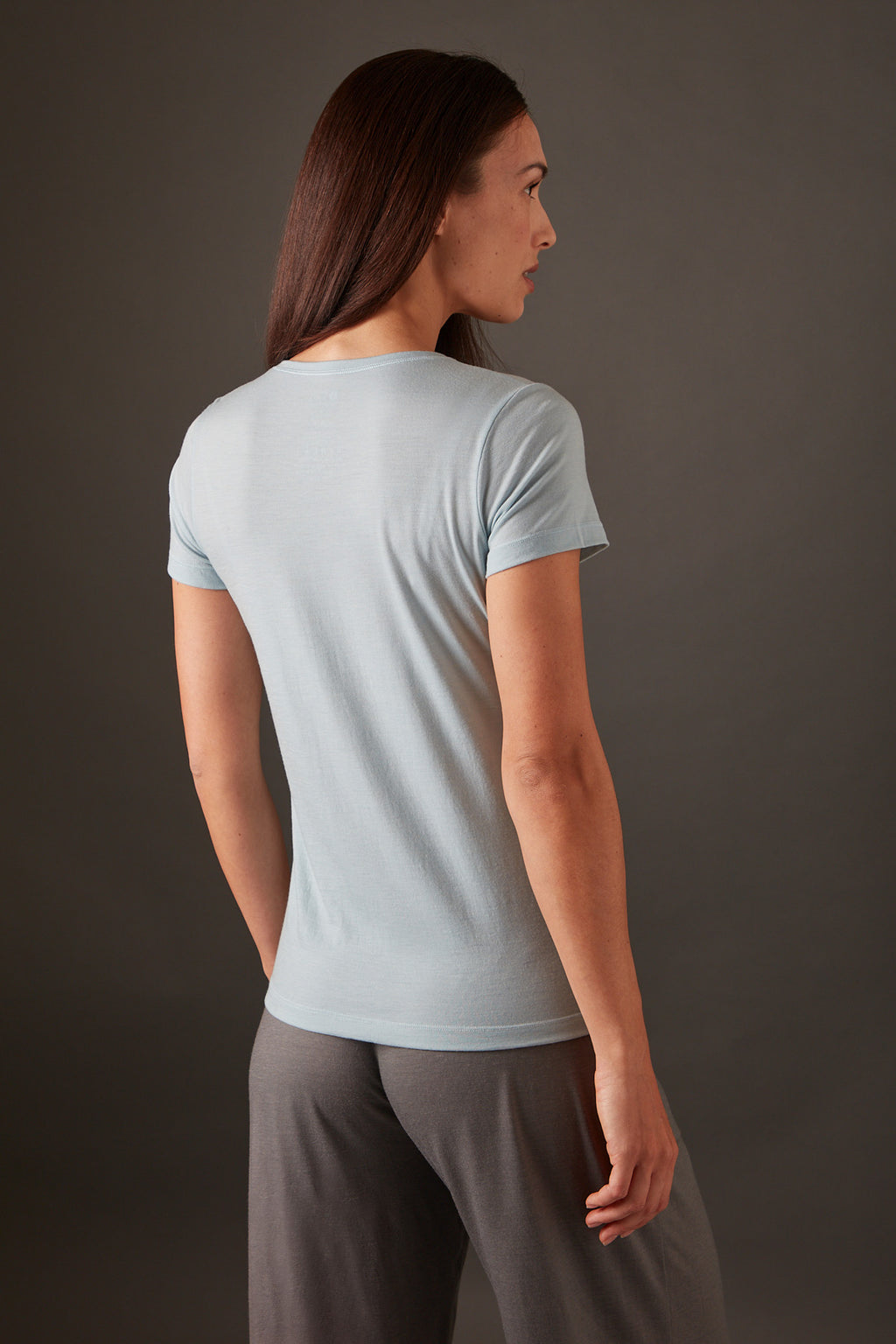 Women’s Halo Short Sleeve V-Neck - Glacier Blue