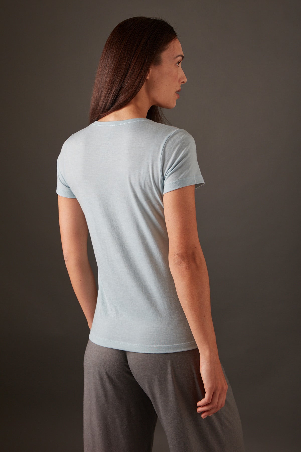 Women’s Halo Short Sleeve V-Neck - Glacier Blue