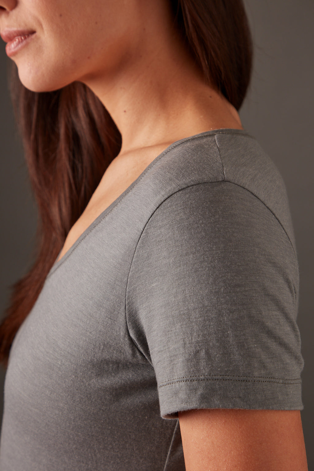 Women’s Halo Short Sleeve V-Neck - Riverstone