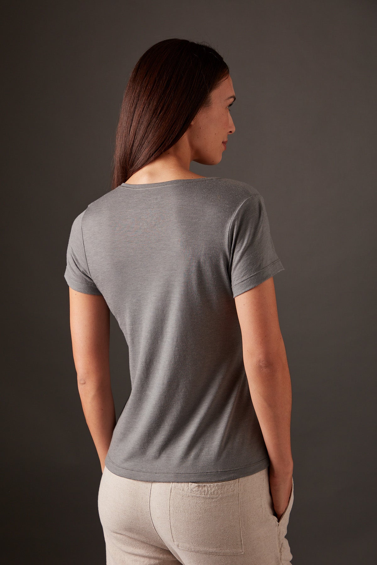 Women’s Halo Short Sleeve V-Neck - Riverstone