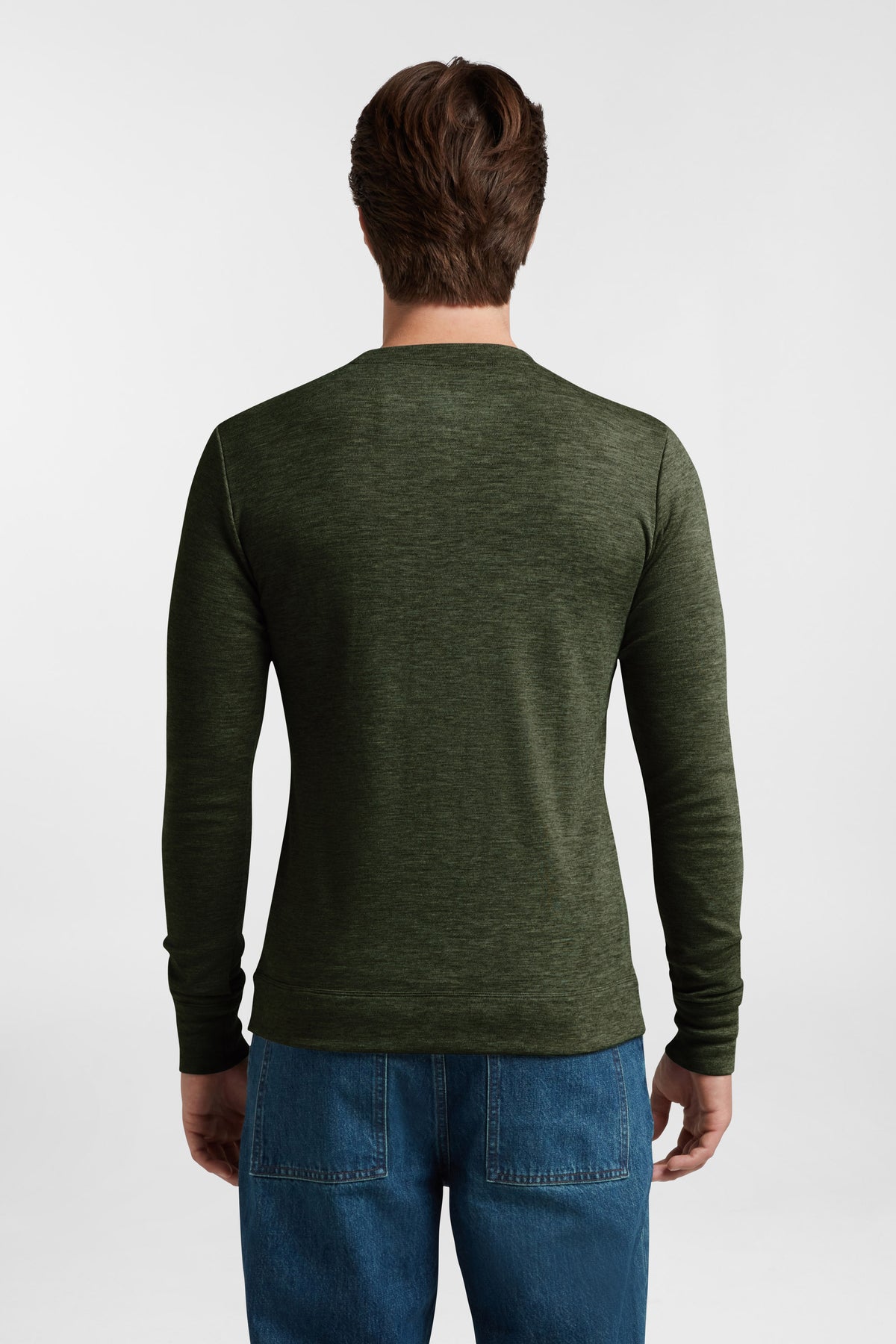 Men's Liberty Casual Crew - Deep Forest Green