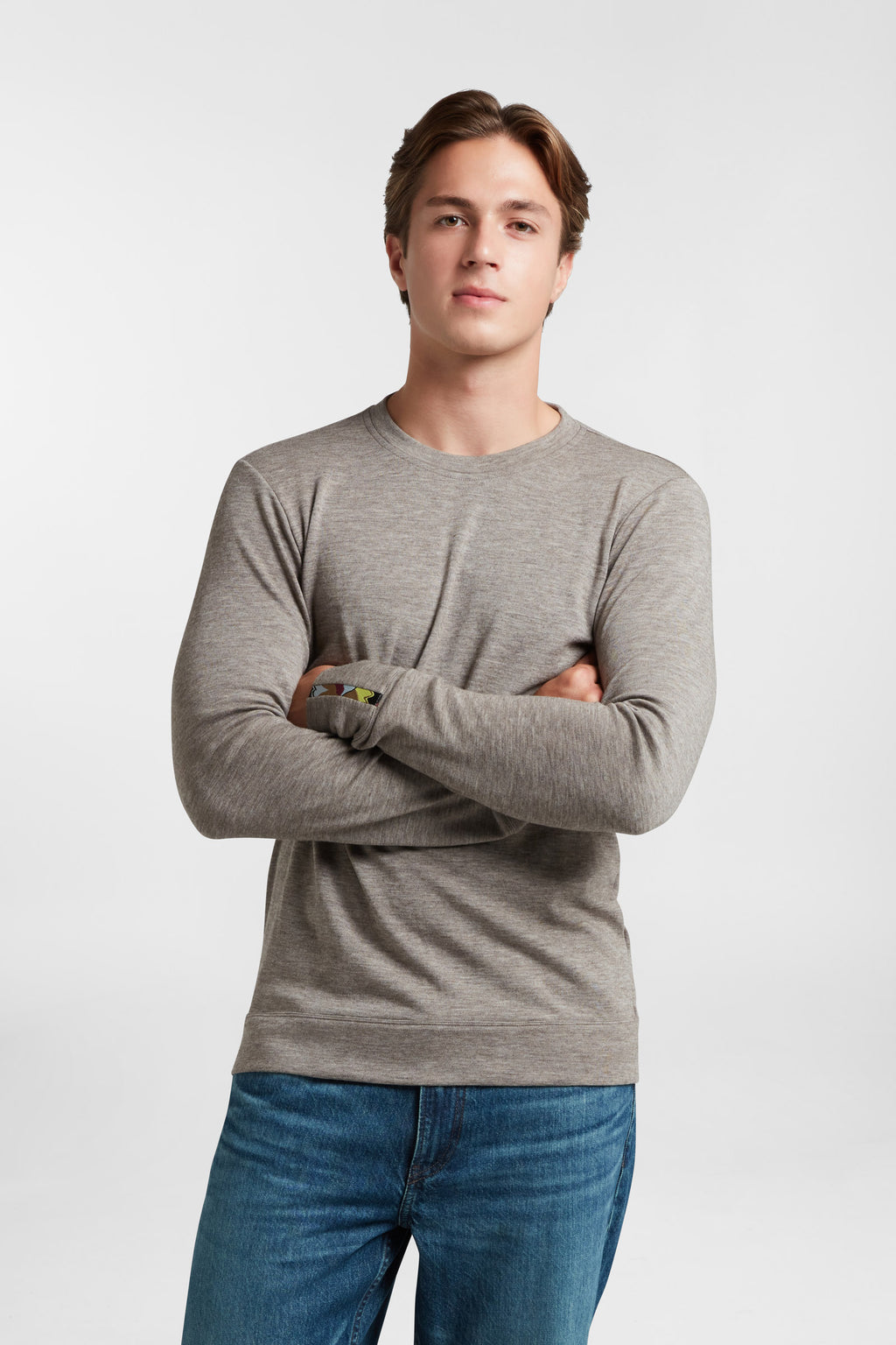 Men's Liberty Casual Crew - Stone