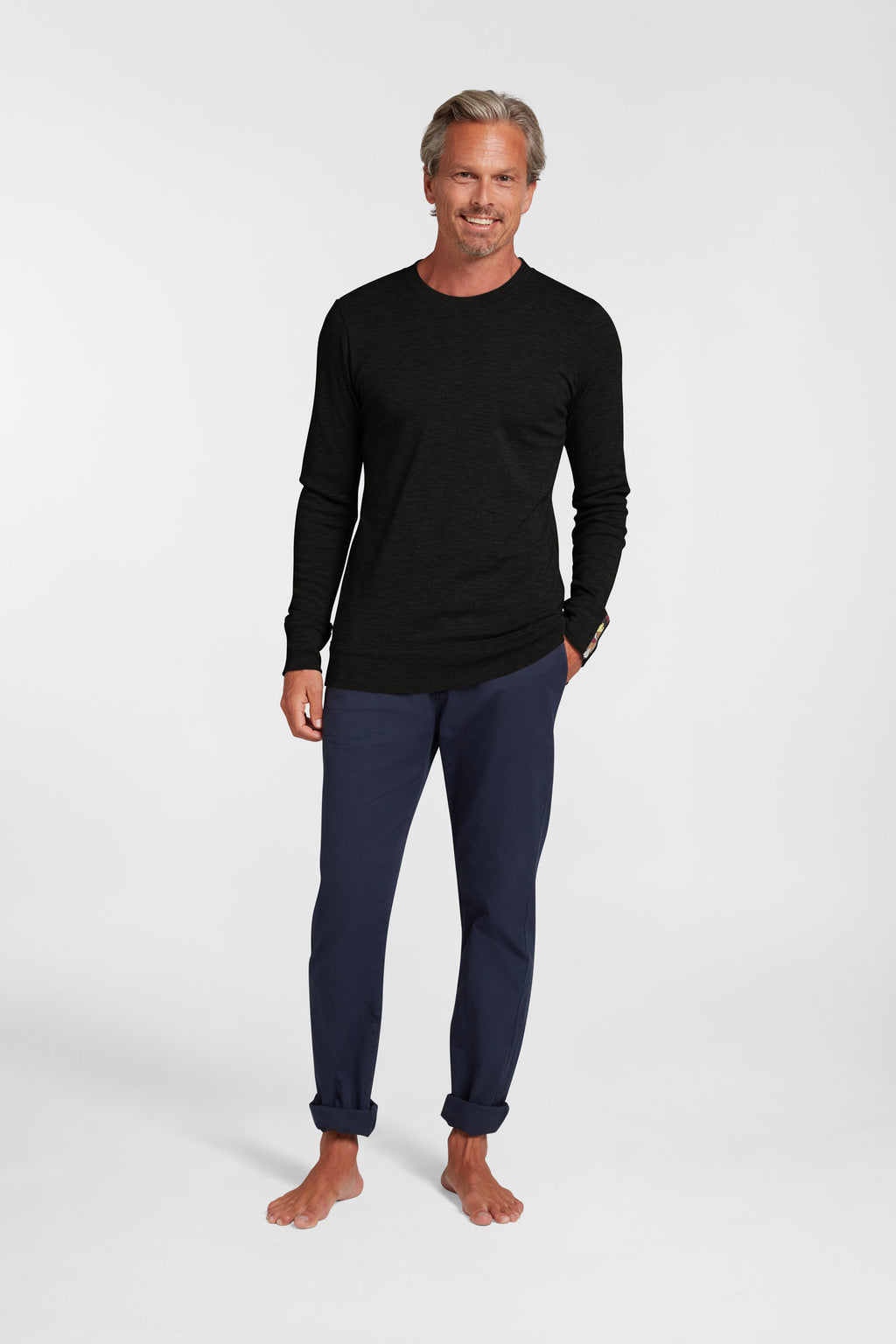 Men's Liberty Casual Crew - Black
