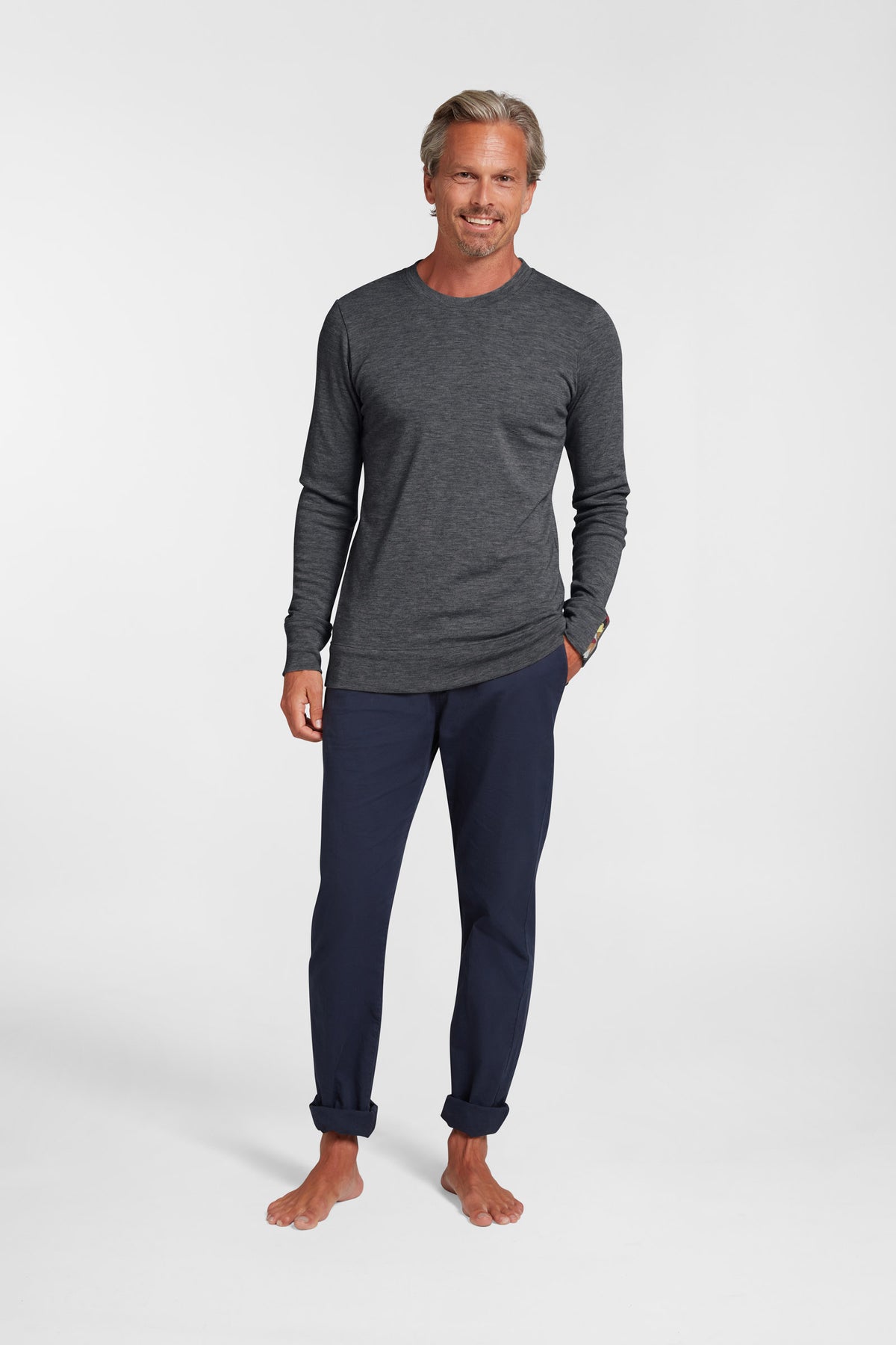 Men's Liberty Casual Crew - Slate