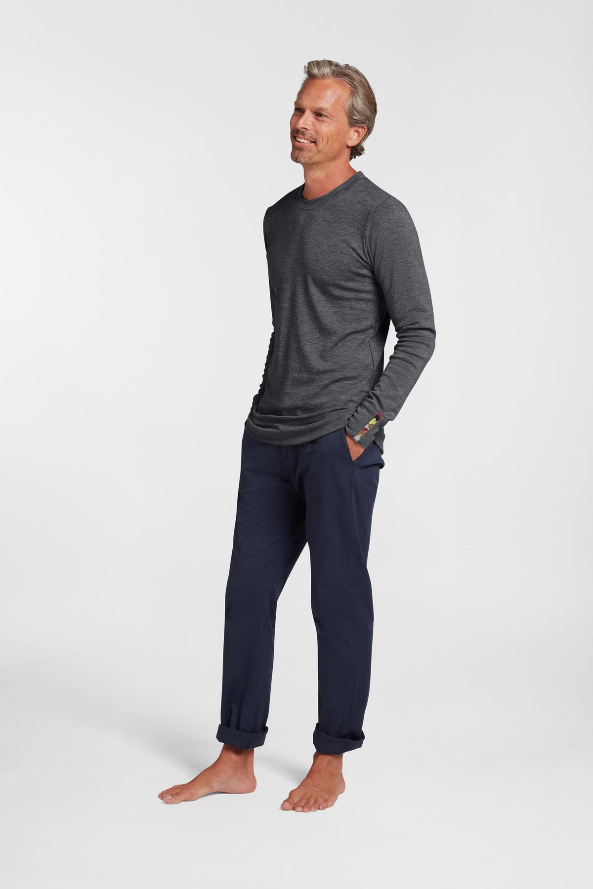 Men's Liberty Casual Crew - Slate
