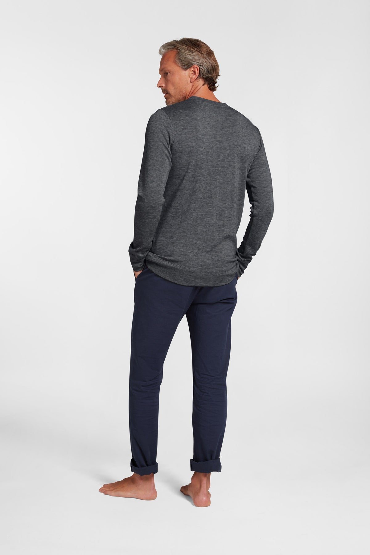 Men's Liberty Casual Crew - Slate