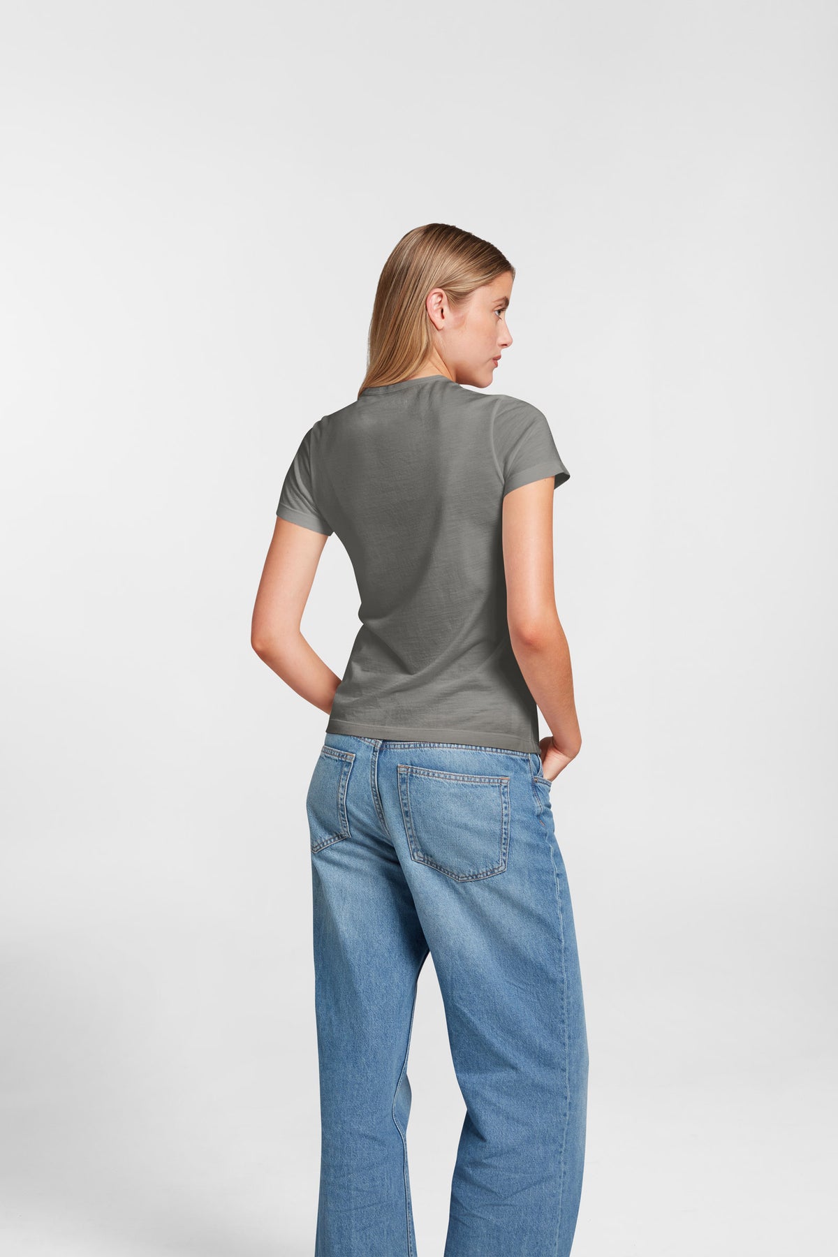Women's Halo Short Sleeve Crew - Riverstone