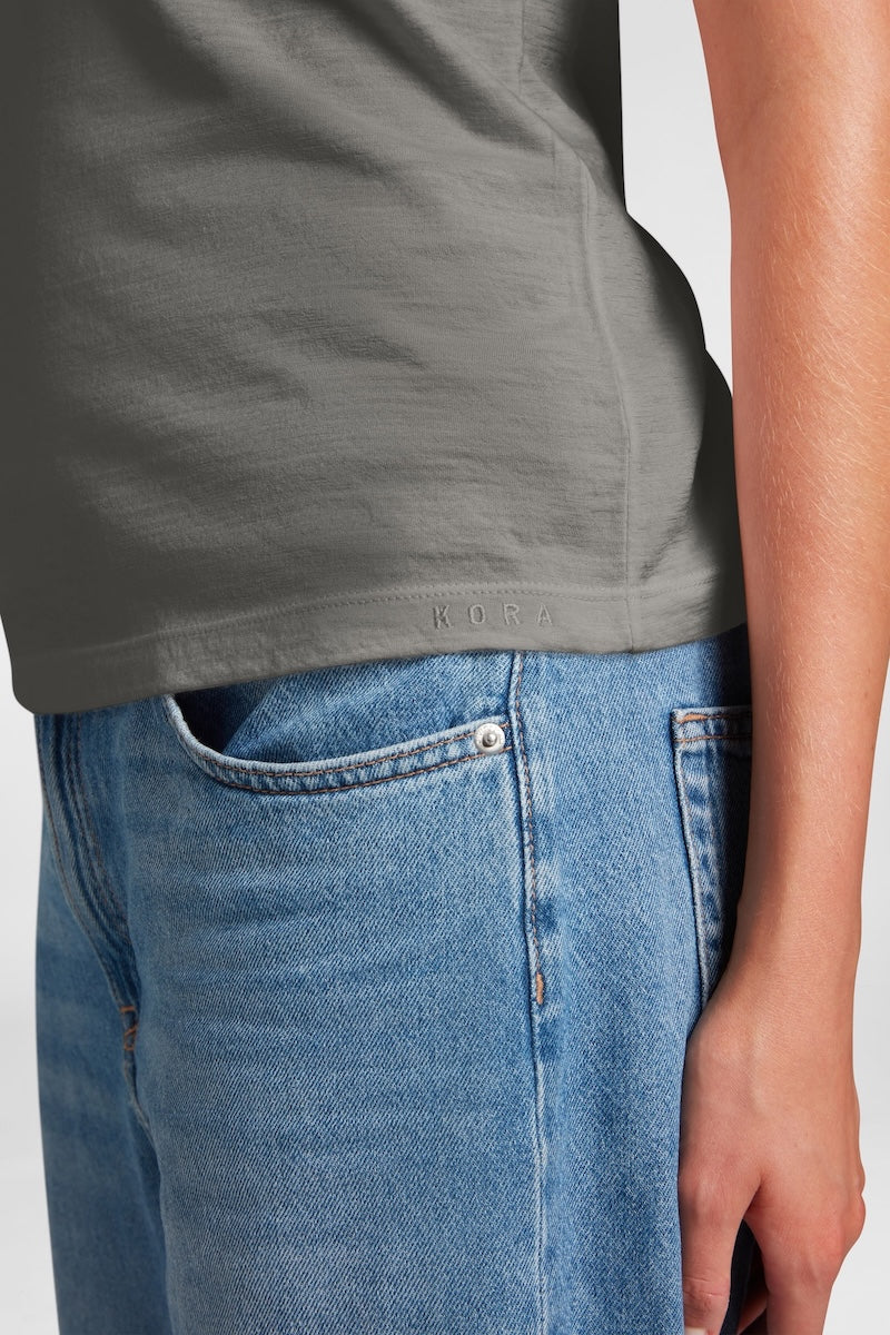 Women's Halo Short Sleeve Crew - Riverstone