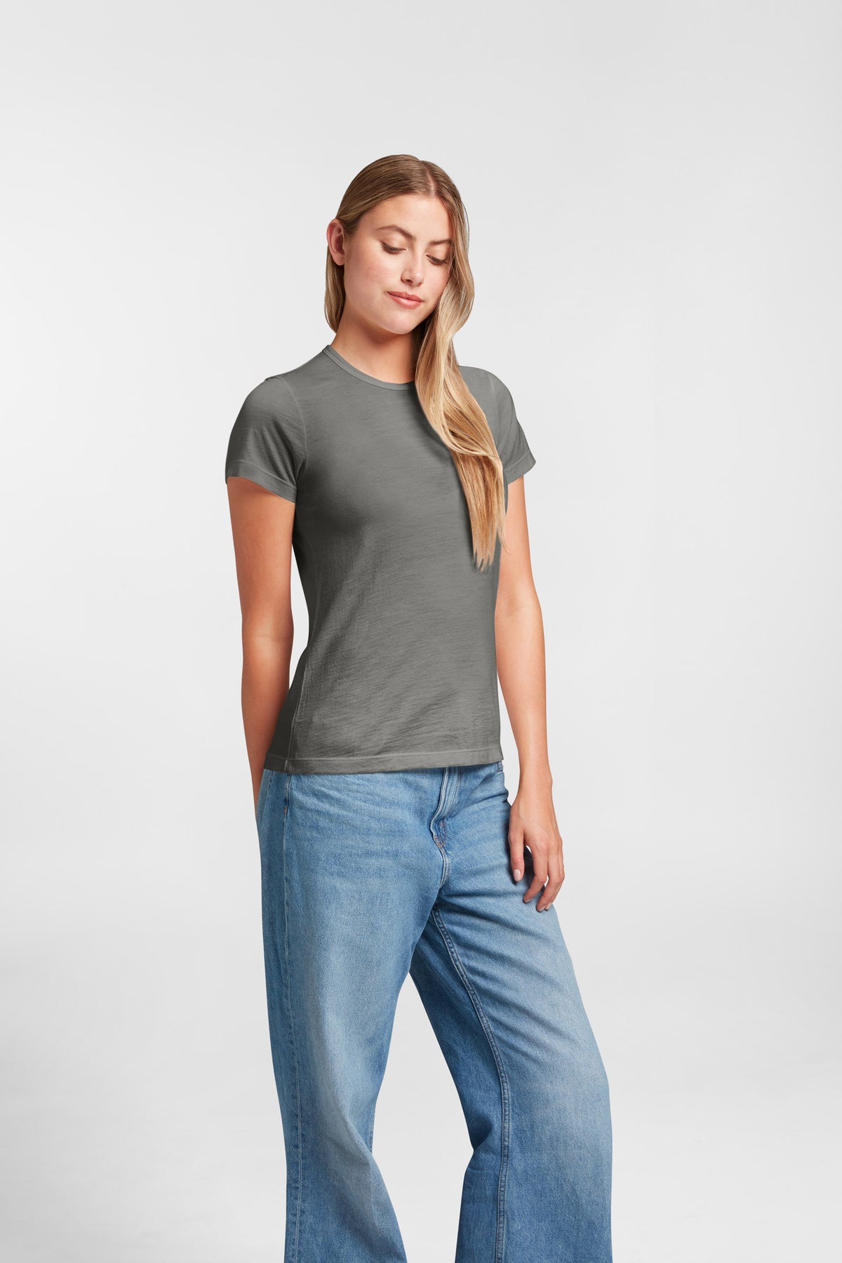 Women's Halo Short Sleeve Crew - Riverstone