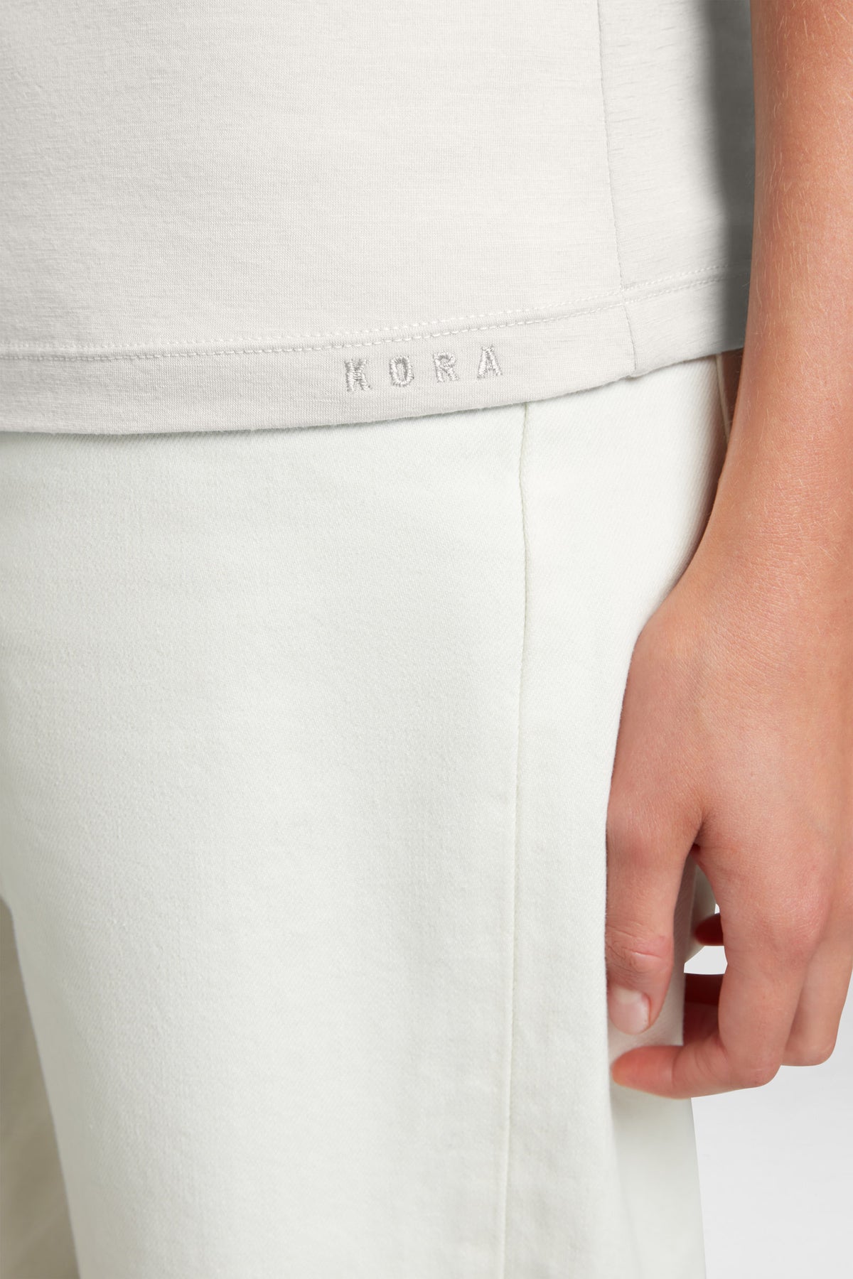 Women's Halo Short Sleeve V-Neck - Summit White