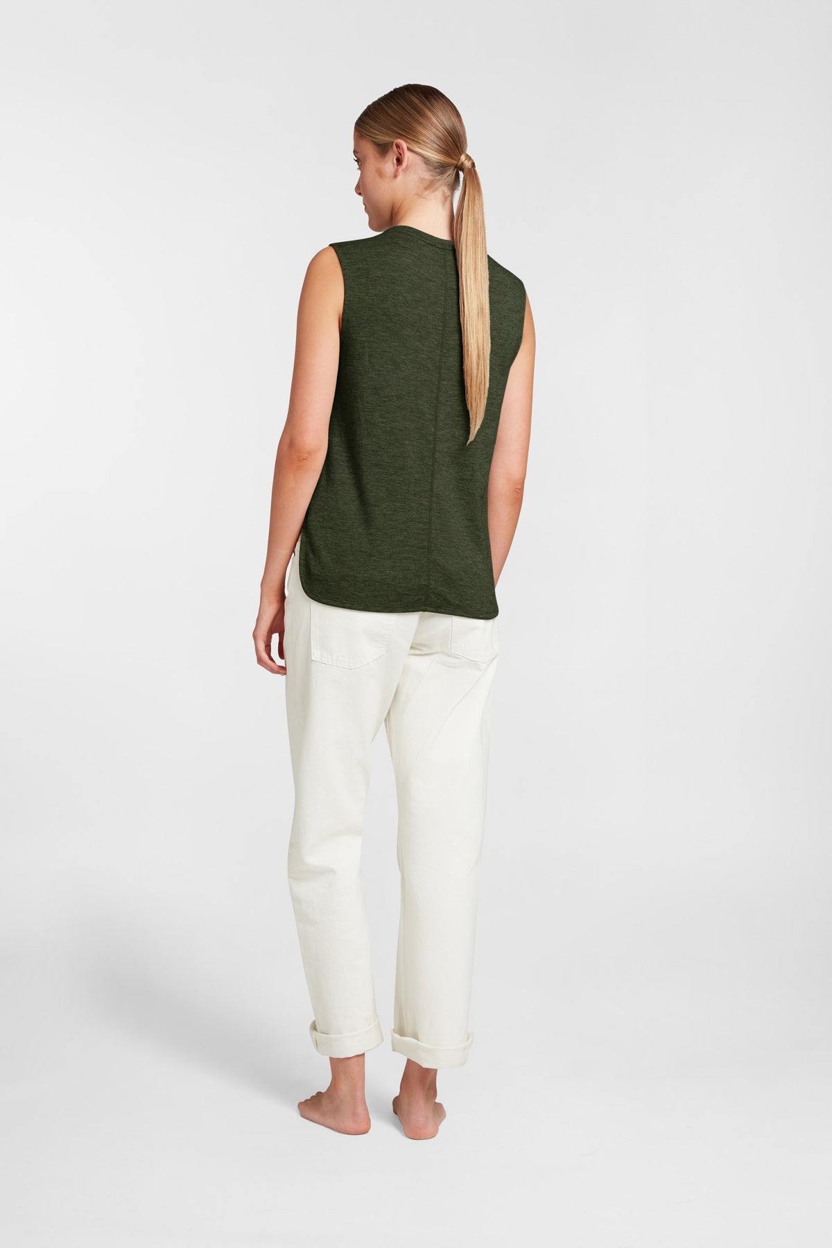 Women's Liberty Tank - Deep Forest Green