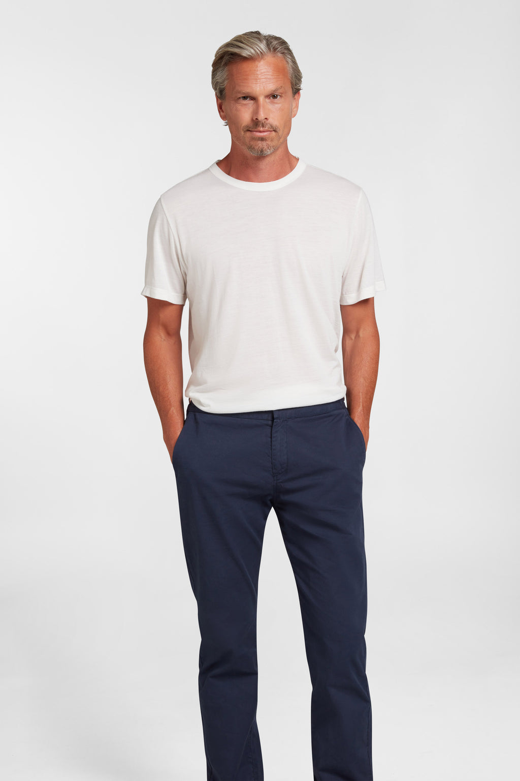 Men's Halo Short Sleeve Casual Crew - Summit White