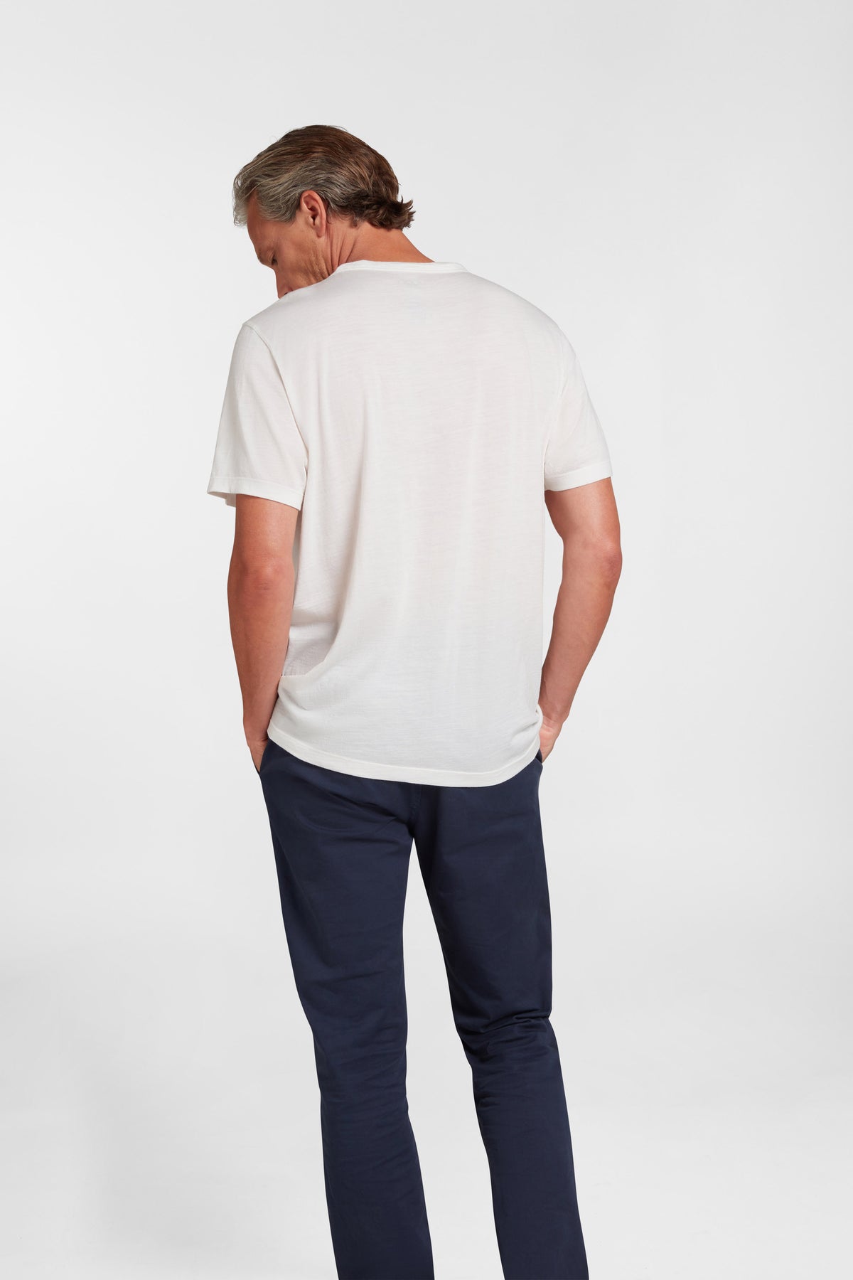 Men's Halo Short Sleeve Casual Crew - Summit White